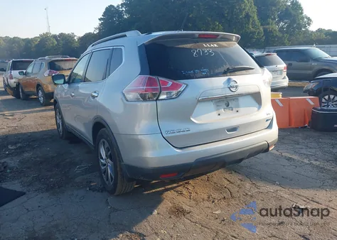 2014 Nissan Rogue Sl from USA, damaged, VIN 5N1AT2MT0EC848733